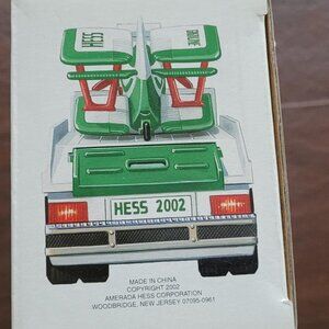 2002 Hess Toy Truck And Airplane New In Box Unopened Holiday